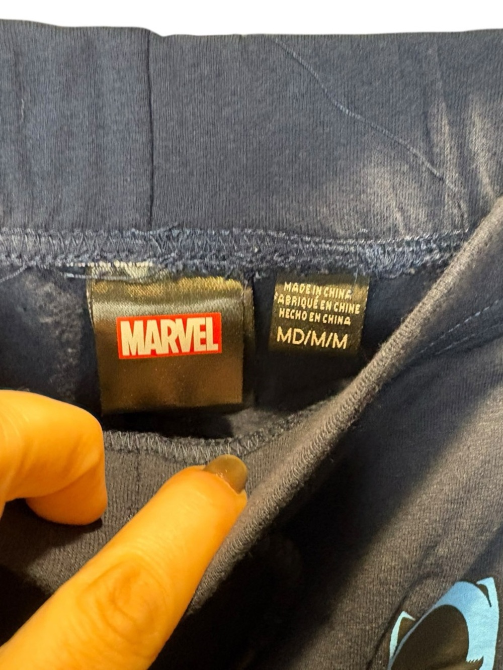 Marvel Black Panther Blue Kids Joggers - Picture 2 of 3